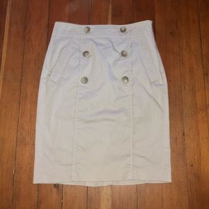 White Ann Taylor Skirt